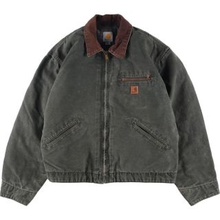 カーハート Carhartt デトロイトジャケット ダック地ワークジャケット レディースXL /eaa296362