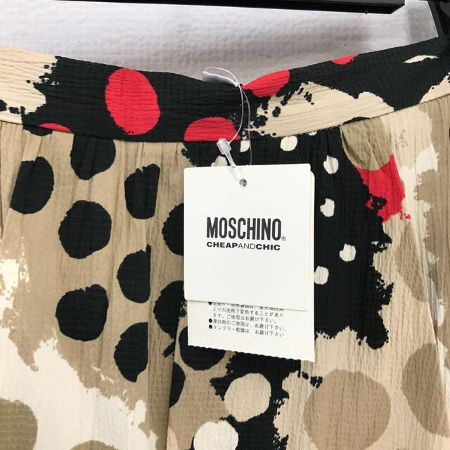 驚き価格!】 vintage deadstock moschino skirt -ひざ丈スカート