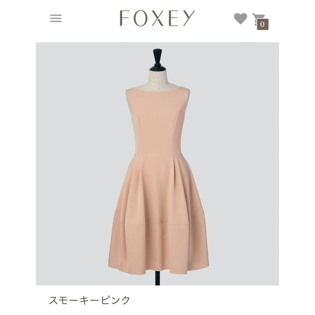 国内外の人気! - FOXEY 【新品・未使用】FOXEY ワンピース ひざ丈