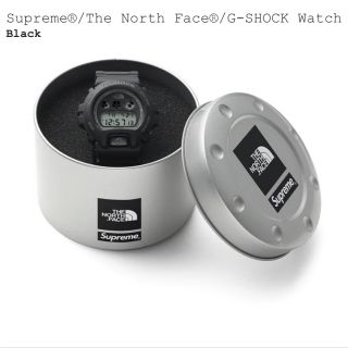 シュプリーム(Supreme)のSupreme THE NORTH FACE G-SHOCK シュプリーム 黒(腕時計(デジタル))