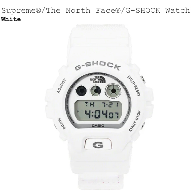 Supreme(シュプリーム)のSupreme The North Face G-SHOCK シュプリーム メンズの時計(腕時計(デジタル))の商品写真