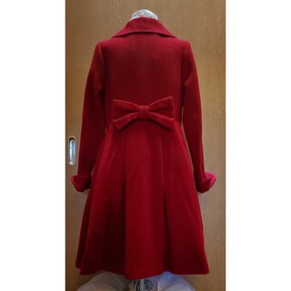 Emily Temple cute - エミリーテンプルキュート 赤リボン風襟コート ...