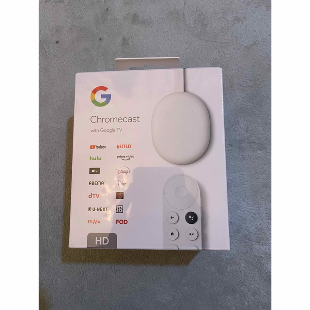 Google(グーグル)のchromecast with Google TV スマホ/家電/カメラのテレビ/映像機器(テレビ)の商品写真