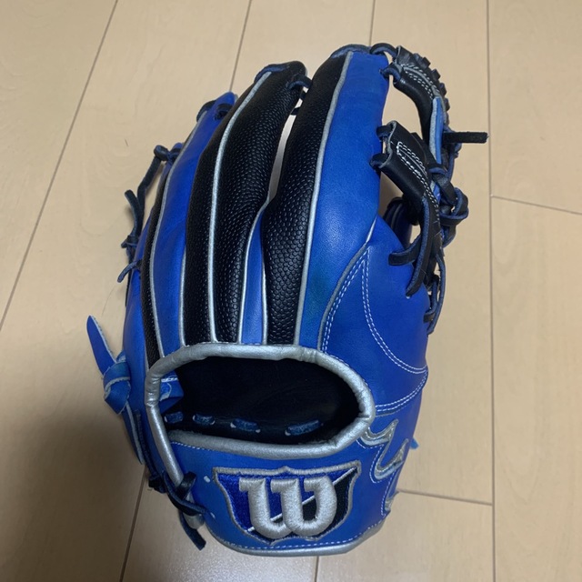 wilson(ウィルソン)の軟式グローブ  ウィルソン　内野手　ワナビーヒーロー スポーツ/アウトドアの野球(グローブ)の商品写真