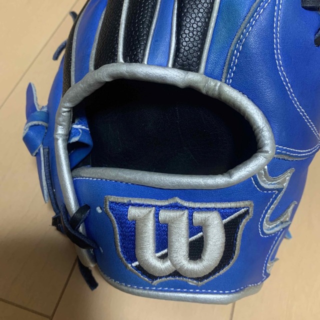 wilson(ウィルソン)の軟式グローブ  ウィルソン　内野手　ワナビーヒーロー スポーツ/アウトドアの野球(グローブ)の商品写真