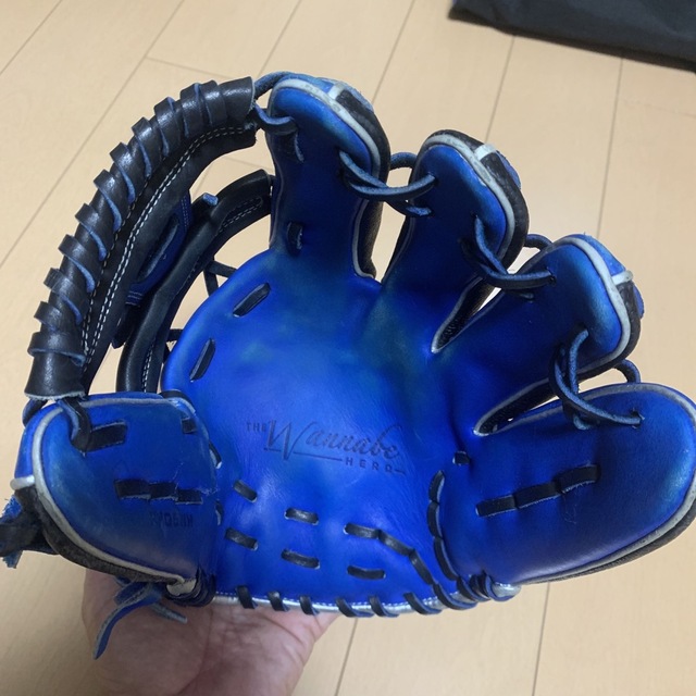 wilson(ウィルソン)の軟式グローブ  ウィルソン　内野手　ワナビーヒーロー スポーツ/アウトドアの野球(グローブ)の商品写真