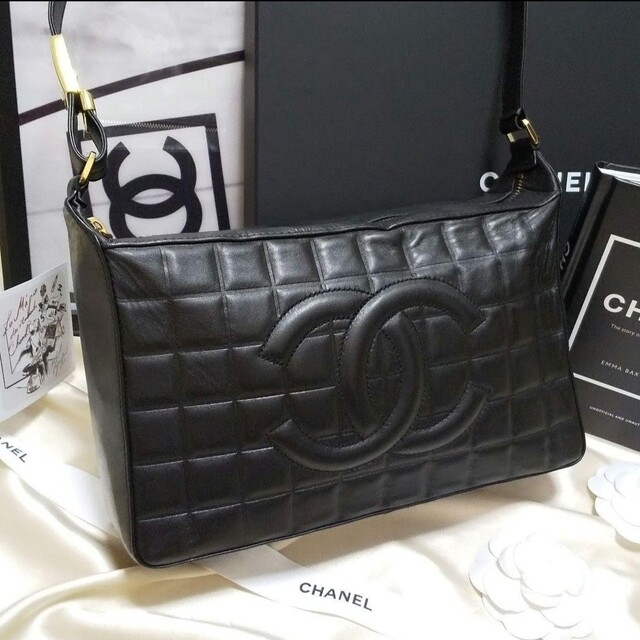 ★正規品 超美品★CHANEL シャネル チョコバー ショルダーバッグ