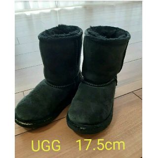 アグ(UGG)のUGGブラック 17.5cm(ブーツ)