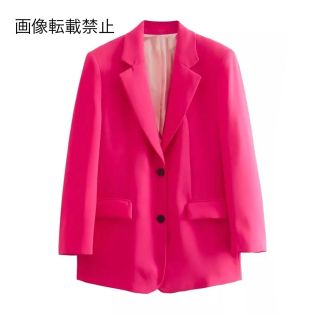 🎅12月新作🎄10080◆pink ピンク テーラードジャケット ブレザー (テーラードジャケット)