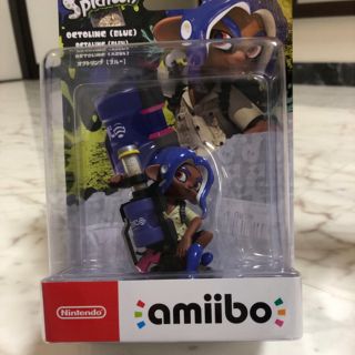 ニンテンドウ(任天堂)の【新品・未開封】スプラトゥーン　amiibo オクトリング　ブルー(ゲームキャラクター)