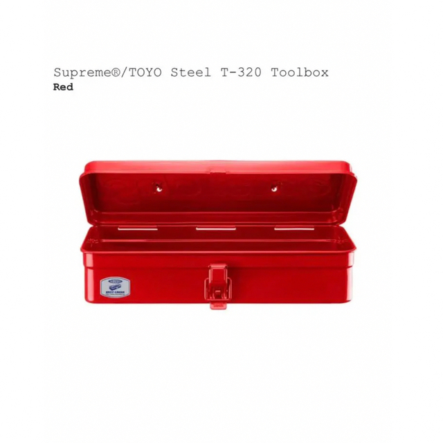 Supreme®/TOYO Steel T-320 Toolbox レッド 東洋