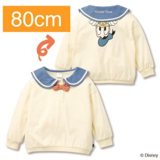 しまむら - バースデイ フタフタ ディズニー 80cm ドナルド プル