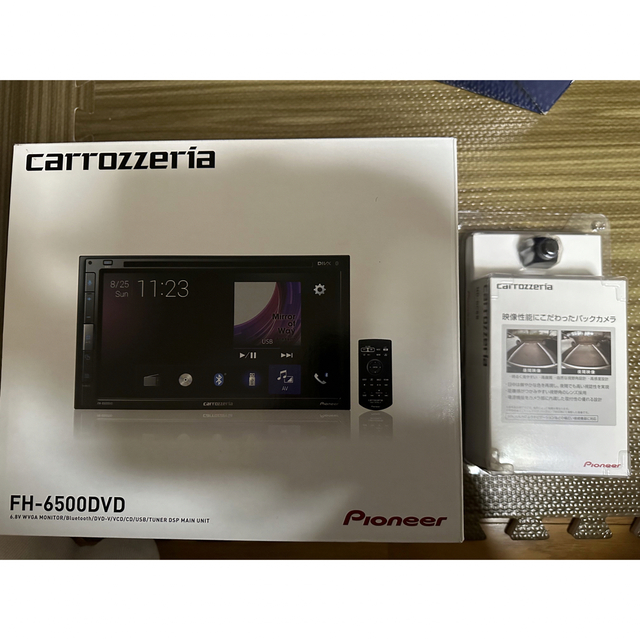 カロッツェリアFH-6500DVD + ND-BC8II DVD+バックカメラ