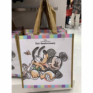 Disney - ディズニーストア フラッグシップ東京限定 ショッピングバッグ エコバッグ