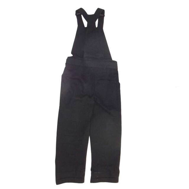 DRIES VAN NOTEN(ドリスヴァンノッテン)のDRIES VAN NOTEN ドリスヴァンノッテン 21SS OVERALLS ベルテッド オーバーオール ブラック系 S【中古】 メンズのパンツ(サロペット/オーバーオール)の商品写真