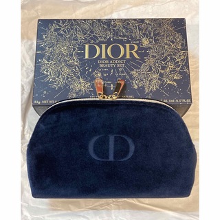 ディオール(Dior)の箱付き Dior 2022 クリスマス ホリデーオファー ノベルティ ポーチ (ポーチ)