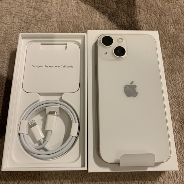 iPhone(アイフォーン)の未使用品 Apple iPhone13 mini 128GB スマホ/家電/カメラのスマートフォン/携帯電話(スマートフォン本体)の商品写真