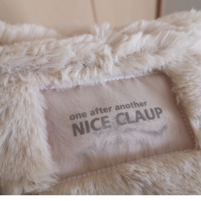 NICE CLAUP(ナイスクラップ)のナイスクラップ　ムートンコート　未使用品 レディースのジャケット/アウター(ムートンコート)の商品写真