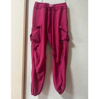 ダミス　ロングパンツ　M  ピンク　& カーキ(トレーニング用品)