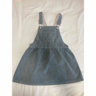 ザラキッズ(ZARA KIDS)のZARA  コーデュロイワンピース　104(ワンピース)