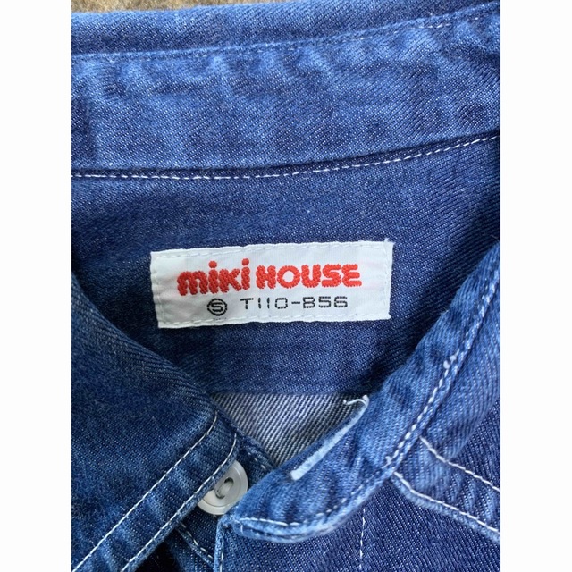 mikihouse(ミキハウス)のミキハウス　シャツ キッズ/ベビー/マタニティのキッズ服女の子用(90cm~)(Tシャツ/カットソー)の商品写真
