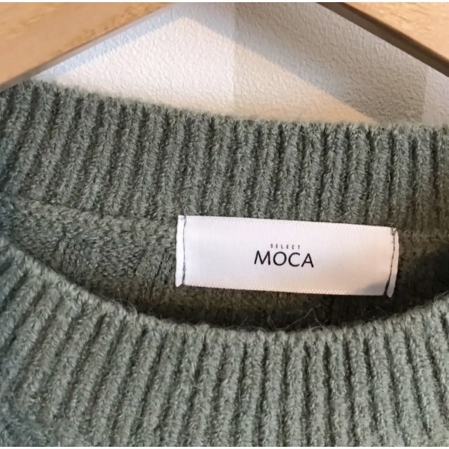 SELECT MOCA(セレクトモカ)の【select MOCA】ニットワンピース レディースのワンピース(ひざ丈ワンピース)の商品写真