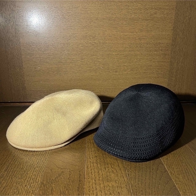 KANGOL(カンゴール)のKANGOL  ハンチングキャップ　ブラック メンズの帽子(ハンチング/ベレー帽)の商品写真