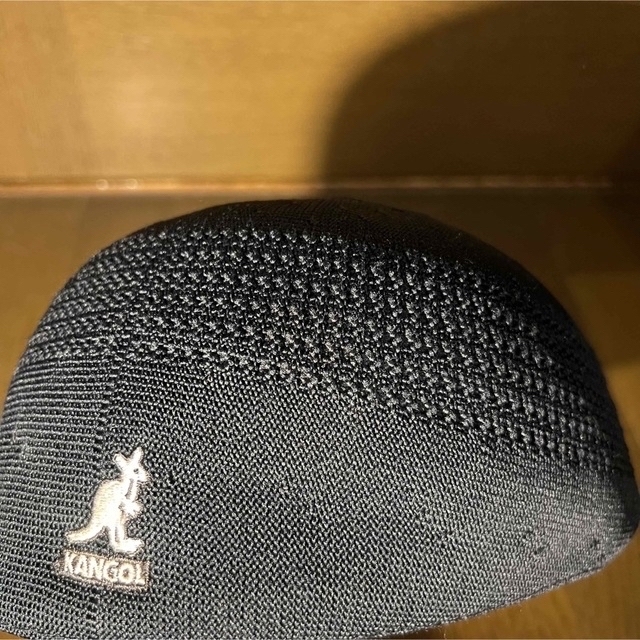 KANGOL(カンゴール)のKANGOL  ハンチングキャップ　ブラック メンズの帽子(ハンチング/ベレー帽)の商品写真