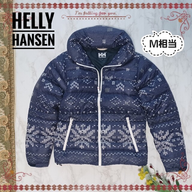 HELLY HANSEN - 【HELLY HANSEN】ストランダ ノルディック柄 ダウン
