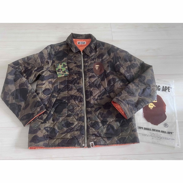 A BATHING APE シャークナイロンジャケット - greatriverarts.com