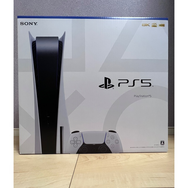 PlayStation(プレイステーション)の新品未使用　PlayStation®5 [CFI-1200A01] エンタメ/ホビーのゲームソフト/ゲーム機本体(家庭用ゲーム機本体)の商品写真