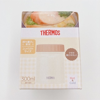 THERMOS - 新品　サーモス 真空断熱 スープジャー 300ml  お弁当 クリームホワイト