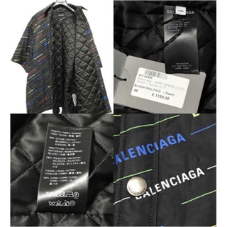 balenciaga バレンシアガ パテッドシャツ