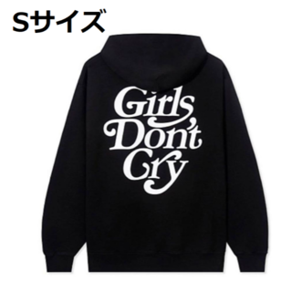 ジーディーシー(GDC)のGirls Don't Cry Logo Hoodie Black 伊勢丹(パーカー)