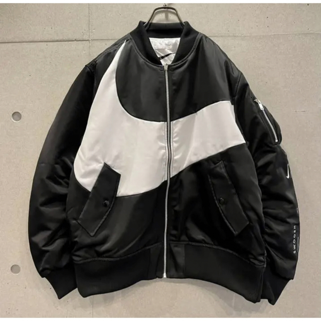 Nike swoosh ナイキ リバーシブル ボンバージャケット MA1 2XL - その他