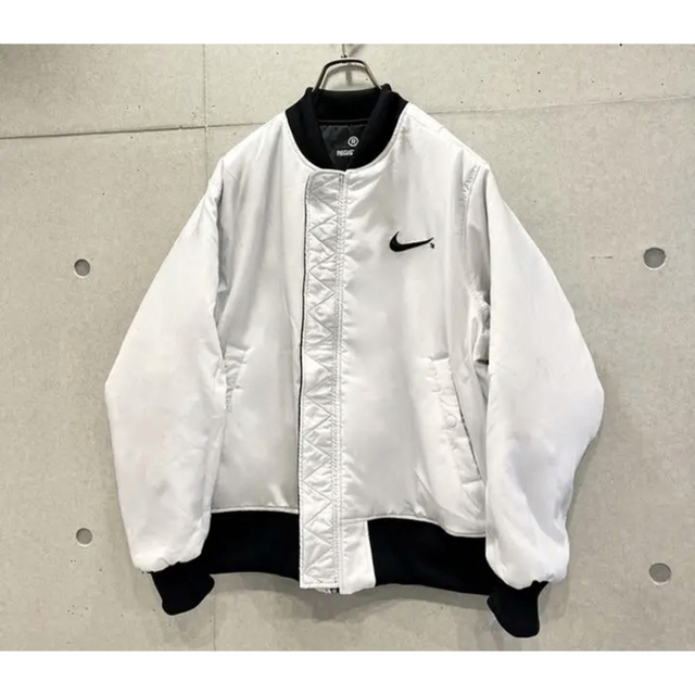 Nike swoosh ナイキ リバーシブル ボンバージャケット MA1 2XL - その他