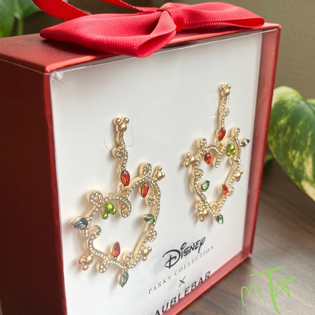 Baublebar Disney ホリデー スノーマン スノードーム ピアス