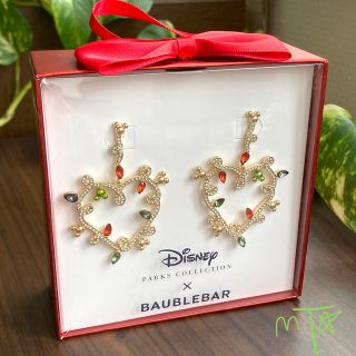 ディズニー(Disney)の廃盤☆ Baublebar Disney WDW イルミ クリスマス ピアス(ピアス)