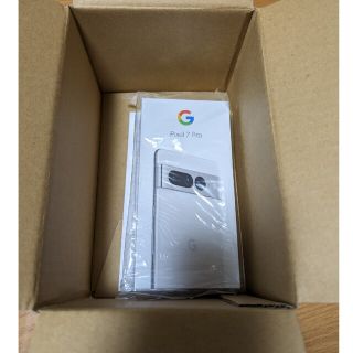 グーグルピクセル(Google Pixel)のPixel7pro 128GB snow 新品未開封 SIMフリー(スマートフォン本体)