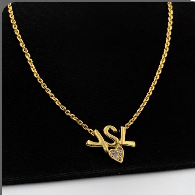 ネックレス正規品　YSL ゴールドプレート　ネックレス