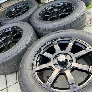 ジープ(Jeep)の☆美品18インチ☆Jeep車用☆265/60R18☆グランドチェロキーラングラー(タイヤ・ホイールセット)