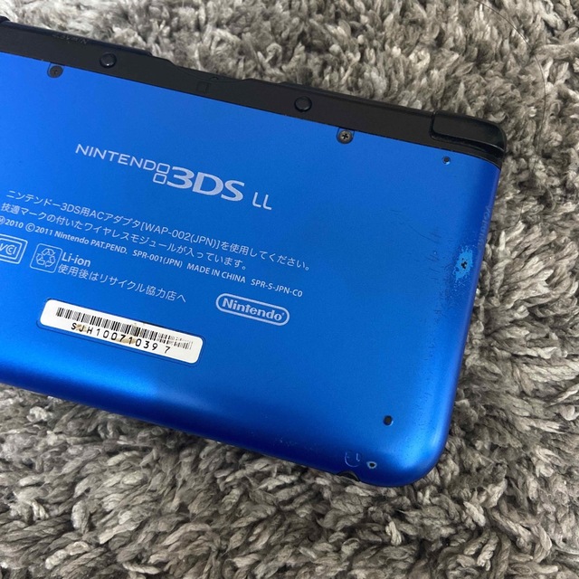 Nintendo 3DS LL ブルー×ブラック 限定値下げ エンタメ/ホビー ゲーム