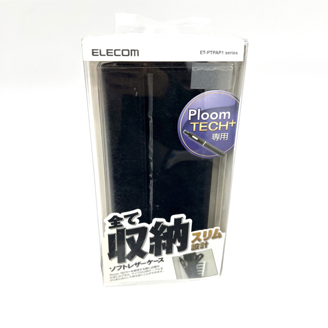 ELECOM(エレコム)の新品　未使用　Ploom TECH+ 専用　オールインワンソフトレザーケース メンズのファッション小物(タバコグッズ)の商品写真