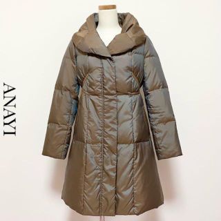 ANAYI - ANAYI アナイ フィットアンドフレア ボリューム ショール