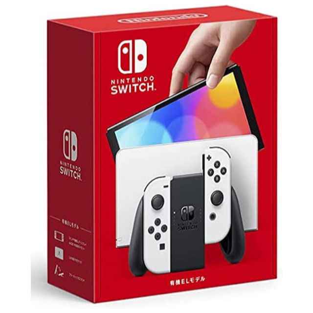 新型 Nintendo Switch 有機ELモデル ホワイト　 スイッチゲームソフト/ゲーム機本体