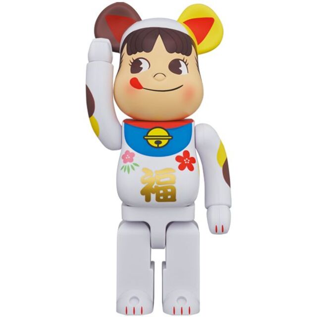 BE@RBRICK 招き猫 ペコちゃん 福 100％ ＆ 400％ 最大級の通販サイト