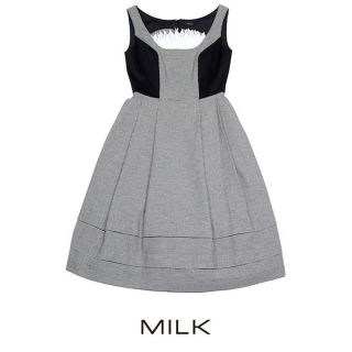 ミルク(MILK)のmilk queen dress クイーンドレス(ひざ丈ワンピース)