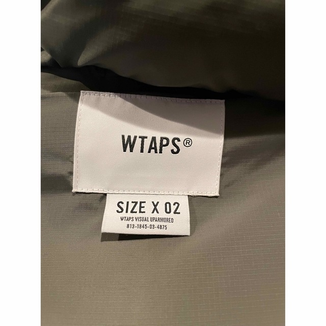 W)taps(ダブルタップス)のWTAPS TORPOR JACKET POLY RIPSTOP ｵﾘｰﾌﾞ M メンズのジャケット/アウター(ダウンジャケット)の商品写真