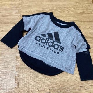 アディダス(adidas)のアディダス　adidas  長袖　トップス　100cm(Tシャツ/カットソー)