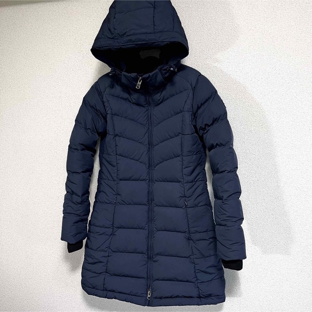 美品特価! THE NORTH FACE ダウンコート レディースXS ネイビー